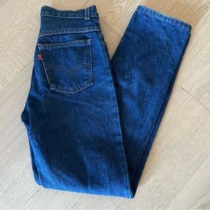 LEVI’S VINTAGE women’s Orange Tab straight leg